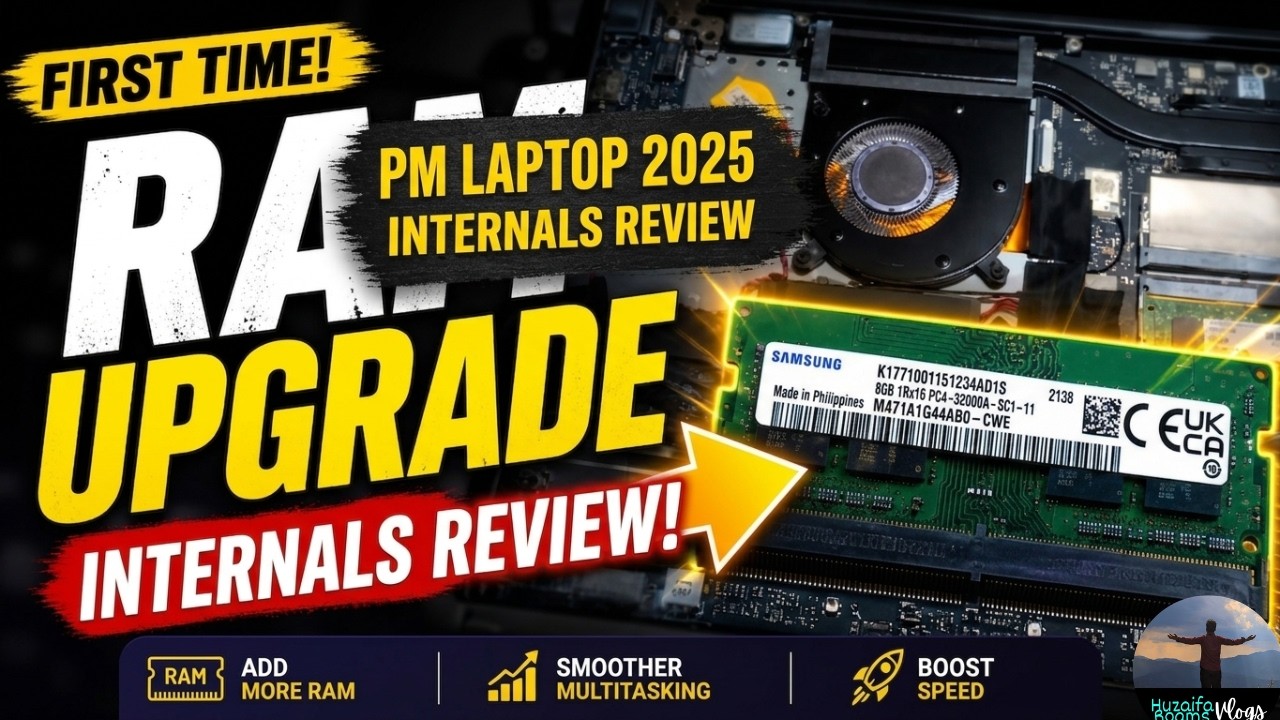 FIRST Look Inside PM Laptop 2025 | RAM Upgrade | Worth It or Waste ...