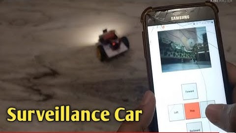 Surveillance Car using ESP32 Cam module | ESP32 Camera wi-fi car