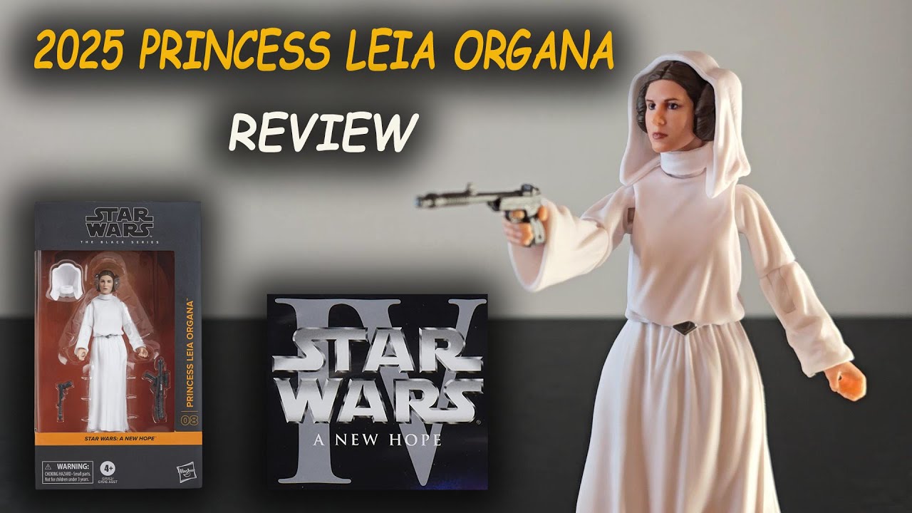 *NEW 2025 Princess Leia Organa (Star Wars Black Series) - REVIEW *NEW 2025 Princess Leia Organa (Star Wars Black Series) - REVIEW