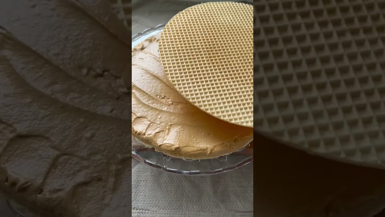 No Bake Wafer Cake 
