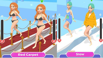 Catwalk Girls Beauty  -New Fashion Game - Max level Walkthrough(16-20)