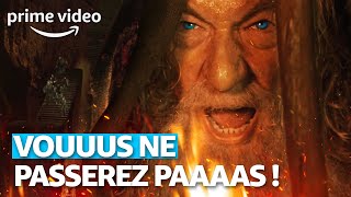 La scène de la Moria  Le Seigneur des Anneaux (LOTR) | Prime Video