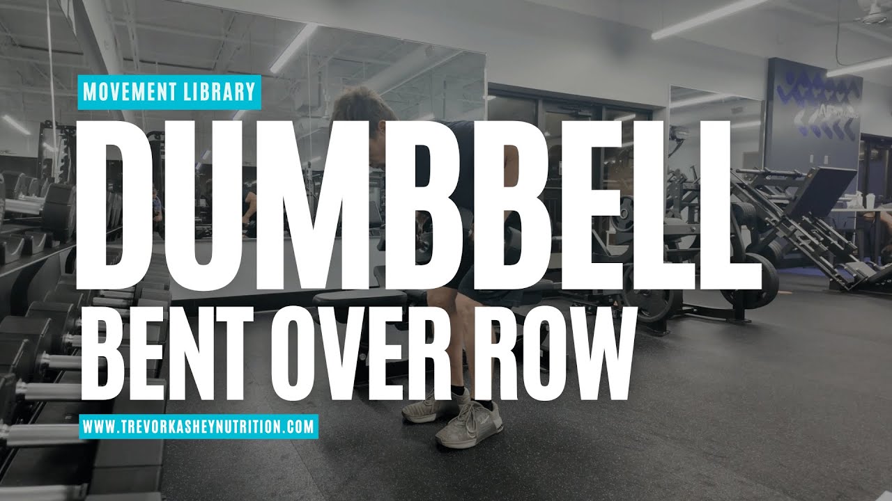 Dumbbell Bent Over Row – How to Perform It Correctly - YouTube
