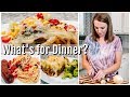 WHAT'S FOR DINNER? | EASY DINNER IDEAS | SIMPLE MEALS