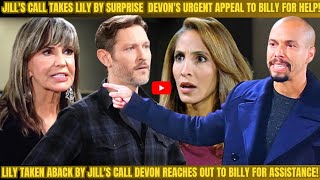 'Shocking Evidence: Call from Jill Leaves Lily Stunned — Devon Seeks Billy's Assistance'