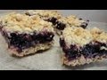 Blueberry Oatmeal Squares