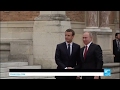 France: Emmanuel Macron welcomes Russian President Vladimir Putin in Versailles