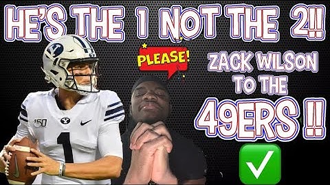 ZACH WILSON TO THE NINERS BABY CALLING IT NOW!! MID SZN HIGHLIGHTS REACTION!