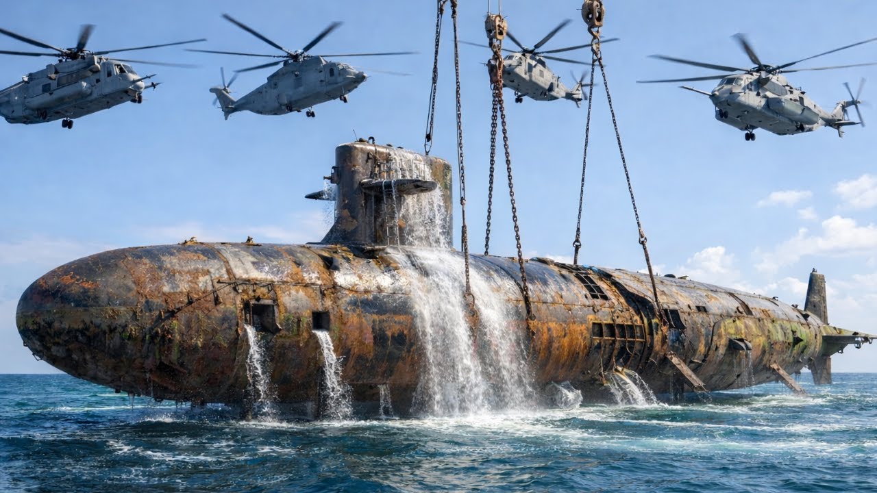 Legendary Salvage, Restoration USS Thresher (SSN-593), Reviving a Nuclear Submarine Lost for Decades
