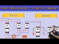 how to star delta starter connection