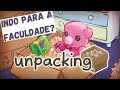 UNPACKING - Indo para a faculdade? - Ano 2004 - PT-BR #2