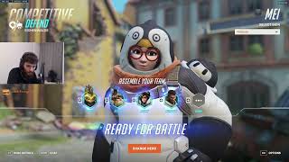 DAFRAN MEI GAMEPLAY ON EICHENWALDE! [ OVERWATCH 2 SEASON 6 TOP 500 ]