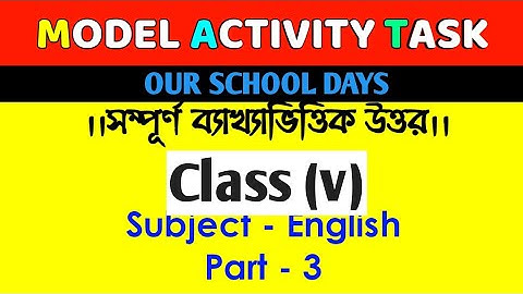 Model activity Task part3//class5//English