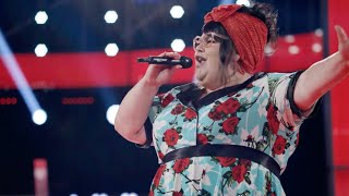Katie Kadan Rehearses for The Knockouts (The Voice Season 17 Knockout)