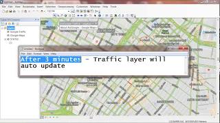 Add Google Traffice layer to ArcGIS  - ArcGoogleTraffice