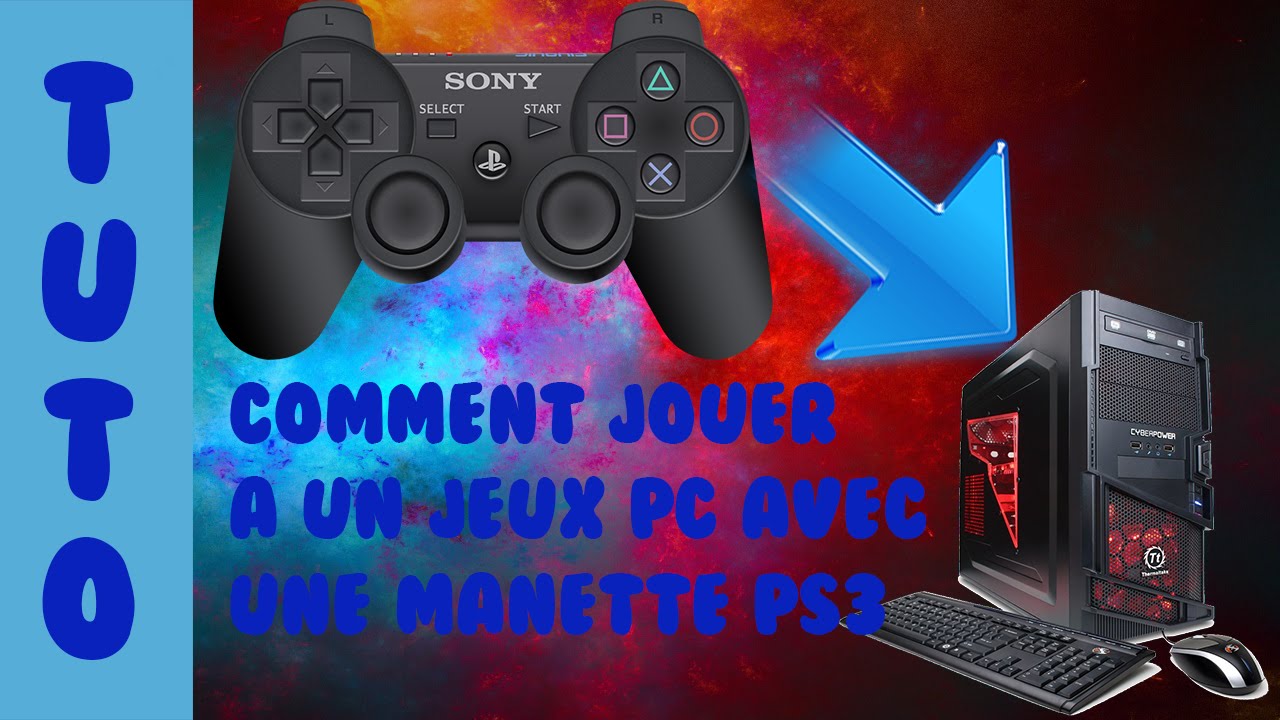 •GamingTutoFr | Comment mettre une manette ps3 sur pc | FR | - YouTube