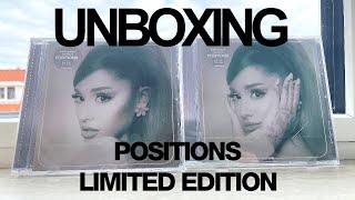 ariana grande - positions (limited edition cds) unboxing