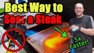 This is THE BEST way to Sear Steak! Testing 3 different ways