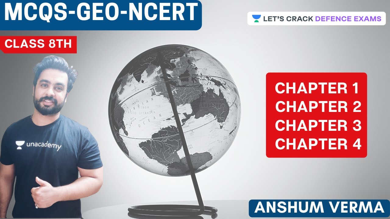Geography MCQs Class 8 NCERT CDS/CAPF/AFCAT 2020 YouTube