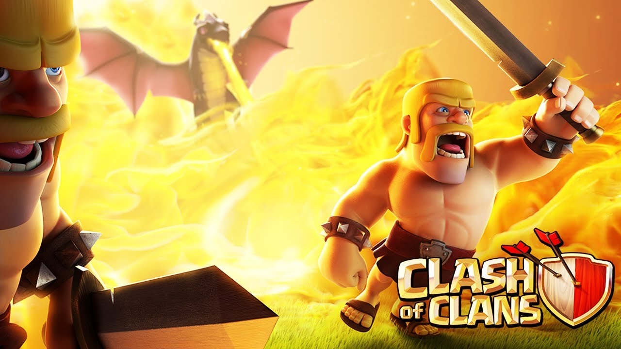 CLASH OF CLANS- All barbs attack .Would I get a 3 start victory or fail??.....