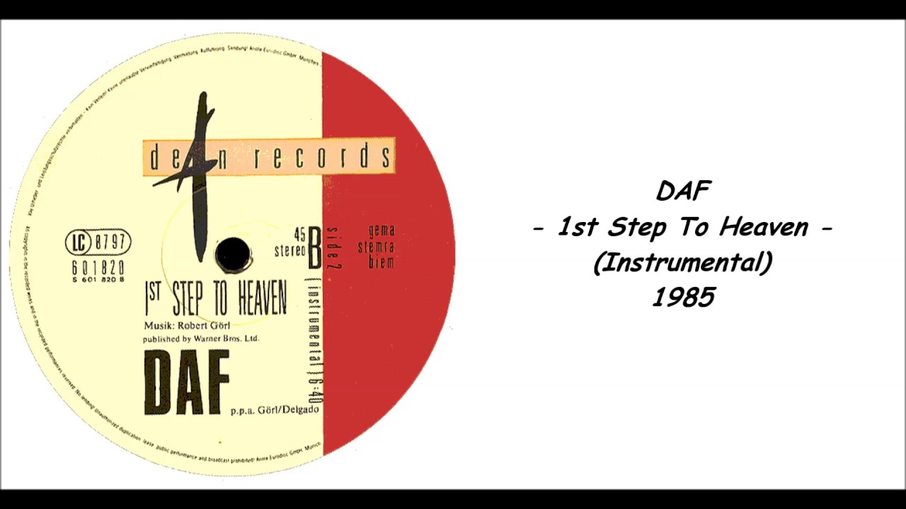 DAF - 1st Step To Heaven (Instrumental) - 1985 - YouTube