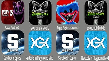 Nextbots In Playground Mod Catnap,Zoonomaly Mobile,Sandbox In Space,Poppy Playtime 3