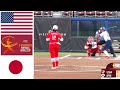 United States vs Japan Highlights | U18 Women's Softball World Cup 2025