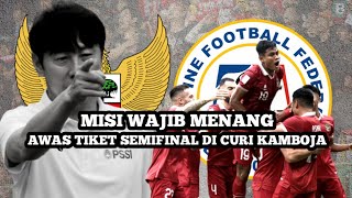 Laga hadapi Filipina jadi penentu, misi wajib menang || preview Indonesia vs Filipina
