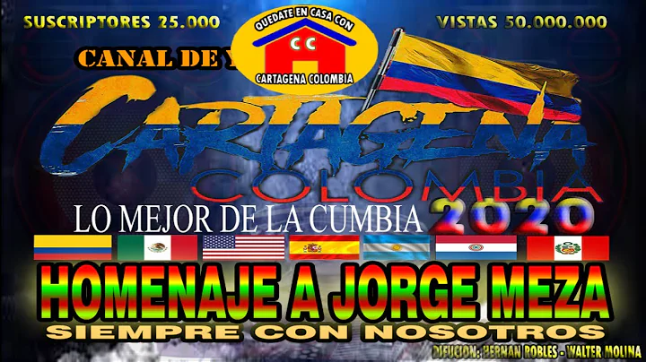 JORGE MEZA - MIX HOMENAJE - CARTAGENA COLOMBIA
