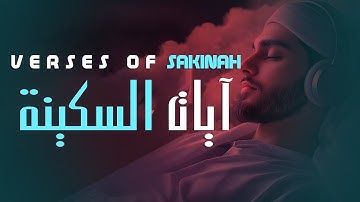 آيات السكينة لدفع القلق والهموم | AYAT OF TRANQUILITY - SAKINAH
