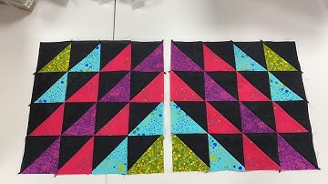 Sun Prints Chains Quilt by John J. Cole-Morgan - Block 2