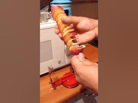 Cortador de papas en espiral - YouTube