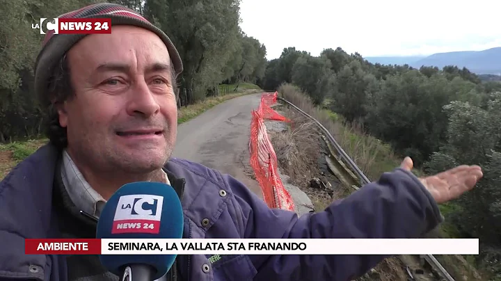 SEMINARA, LA VALLATA STA FRANANDO