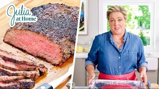 A Simple Flank Steak Recipe, Perfect for Entertaining | Full Episode | Julia at Home (S4 E3) screenshot 4