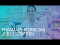 Pharmacy Technician Job Description