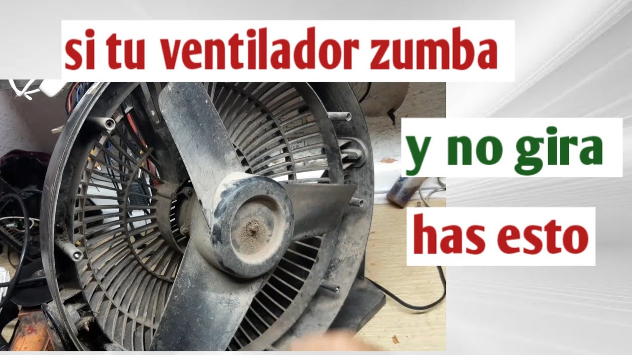 como reparar mi ventilador fácil y rapido YouTube