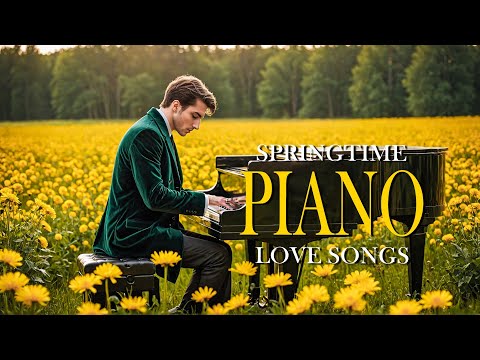 200 Most Beautiful Spring Piano Love Songs - Classic Relaxing Romantic Melodies