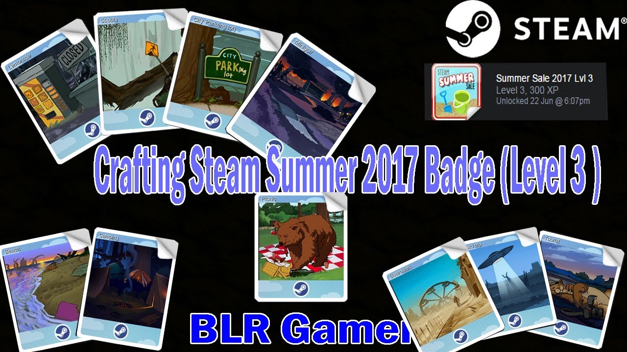 Crafting Steam Summer 2017 Badge (Level 3 )