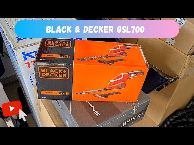 Black & Decker GS500 Rechargeable Cordless Grass Shear 
