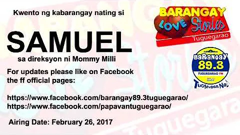 BARANGAY LOVE STORIES WITH PAPA VAN - SAMUEL
