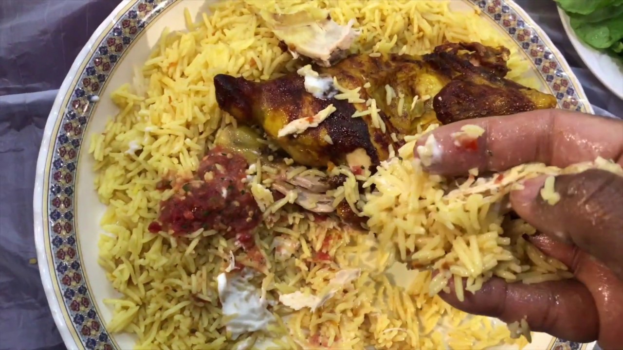 Eating Kabsha Arabic Way YouTube Eating Kabsha Arabic Way YouTube
