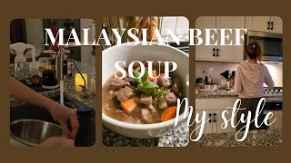 Malaysian Hearty Homestyle Eats: Crafting Nutrient-Rich Bliss with My Healthy Beef Soup by BorneoTexas 61 views 4 months ago 5 minutes, 15 seconds