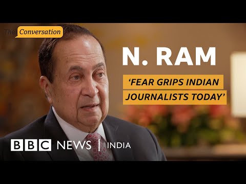 N. Ram on India’s press freedom, media control, and the future of journalism | BBC News India
