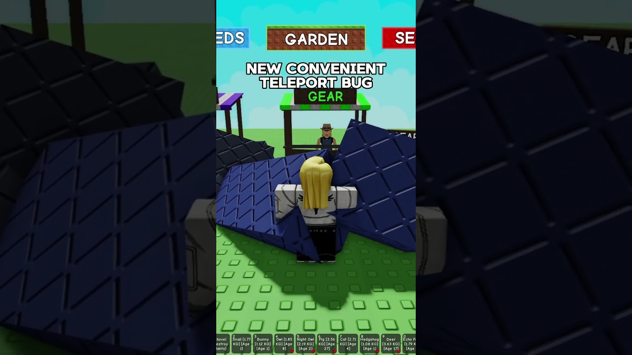 New convenient teleport bug 