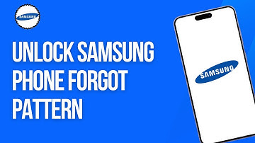 [2 Ways] How to Unlock Samsung Phone Forgot Pattern | No Data Loss