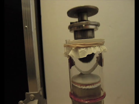 Transparent NASA Stirling in action  120 f/s slow motion