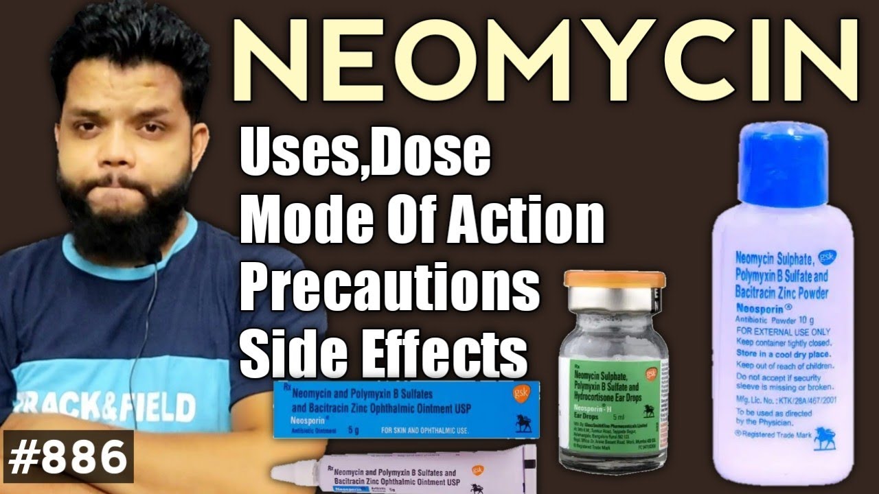 Neomycin Uses In Hindi | Neomycin And Polymyxin B Sulfates And Bacitracin Zinc Ointment In Hindi