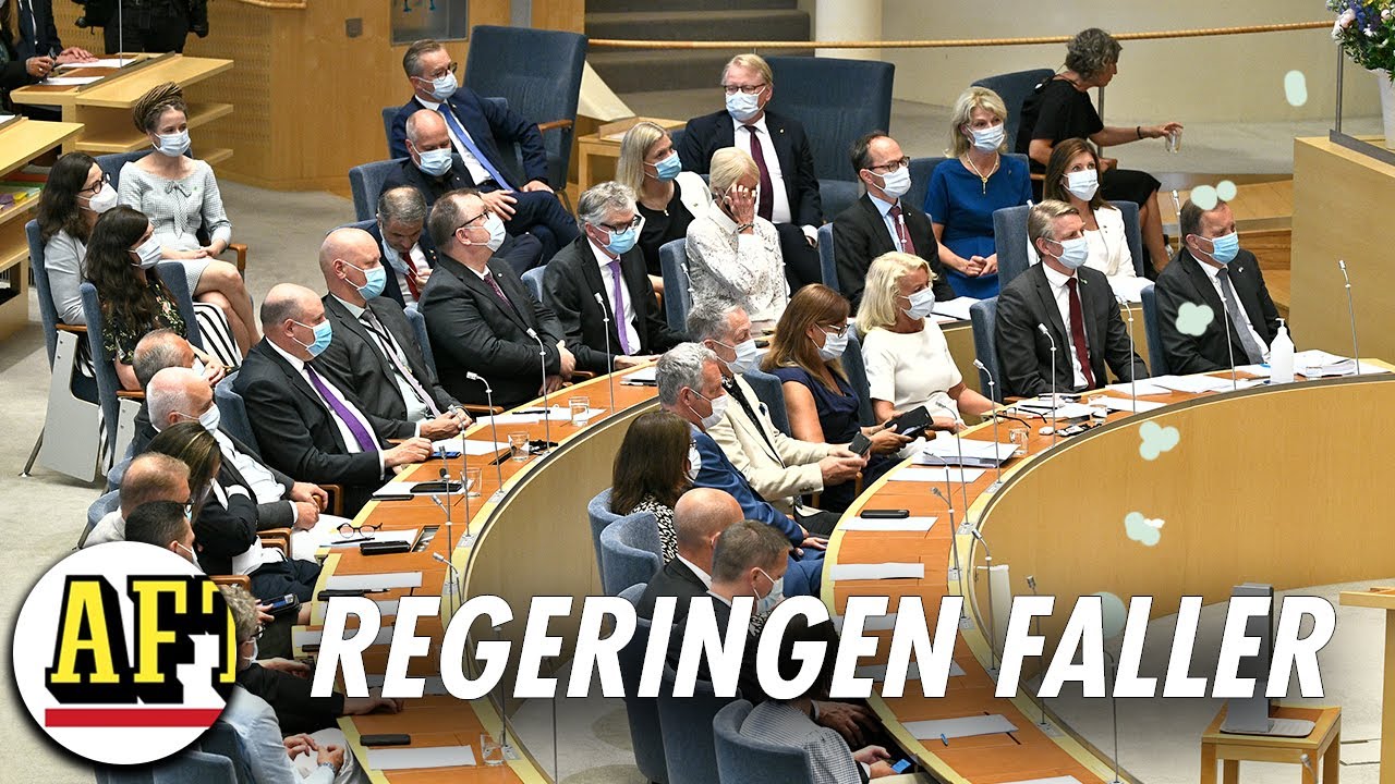 Video till Riksdagen valde att fälla statsministern