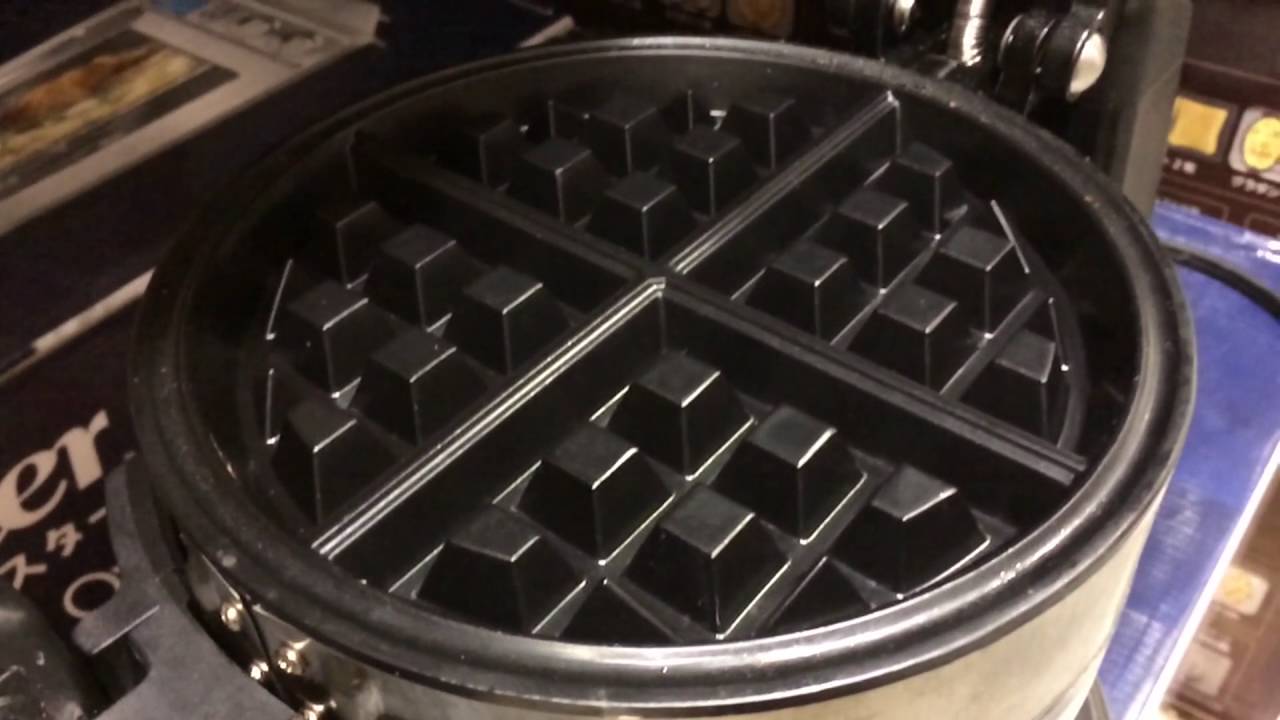 調理器具】クイジナート ダブルワッフルメーカー 2つ同時にワッフルが