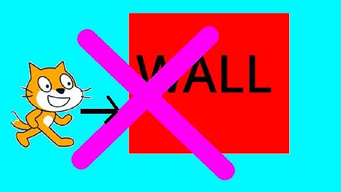 How To Make Sprites Not Go Through Walls |Scratch Tutorial|